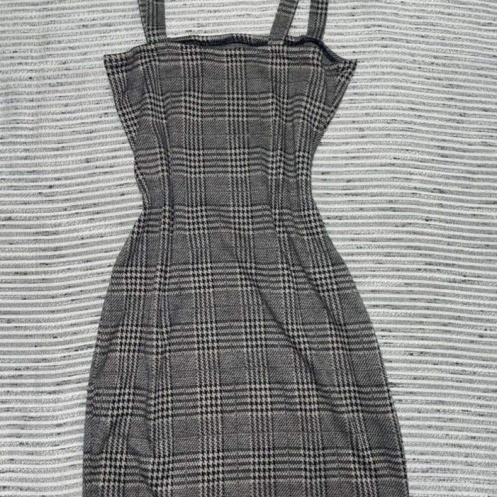Heart-hips Women's Grey and Black Dress